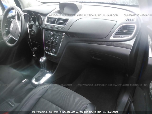KL4CJBSB6EB741182 - 2014 BUICK ENCORE CONVENIENCE Կապույտ լուսանկար 5