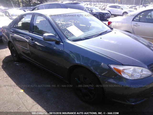 4T1BE32K02U591786 - 2002 TOYOTA CAMRY LE/XLE/SE 绿色 照片 6