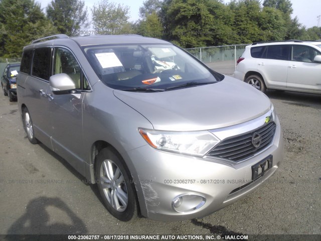 JN8AE2KP6C9040423 - 2012 NISSAN QUEST S/SV/SL/LE GOLD photo 1