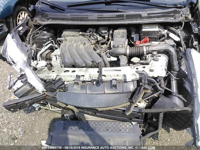 3N1CE2CP9GL374738 - 2016 NISSAN VERSA NOTE S/S PLUS/SV/SL/SR BLACK photo 10