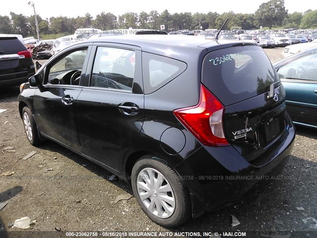 3N1CE2CP9GL374738 - 2016 NISSAN VERSA NOTE S/S PLUS/SV/SL/SR BLACK photo 3