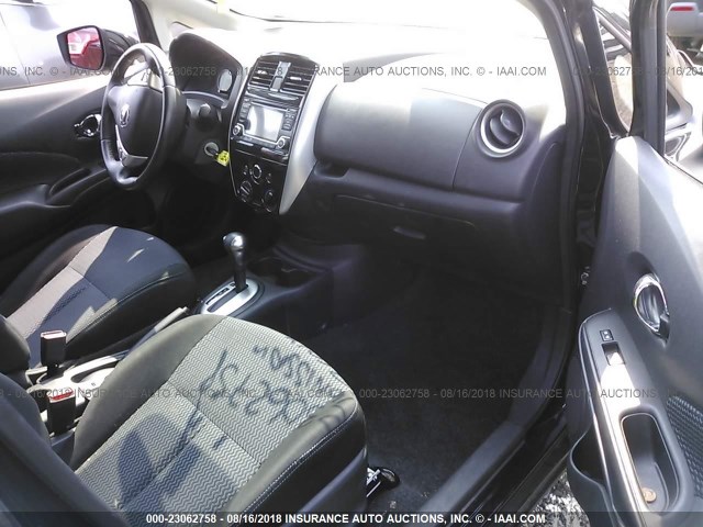 3N1CE2CP9GL374738 - 2016 NISSAN VERSA NOTE S/S PLUS/SV/SL/SR BLACK photo 5