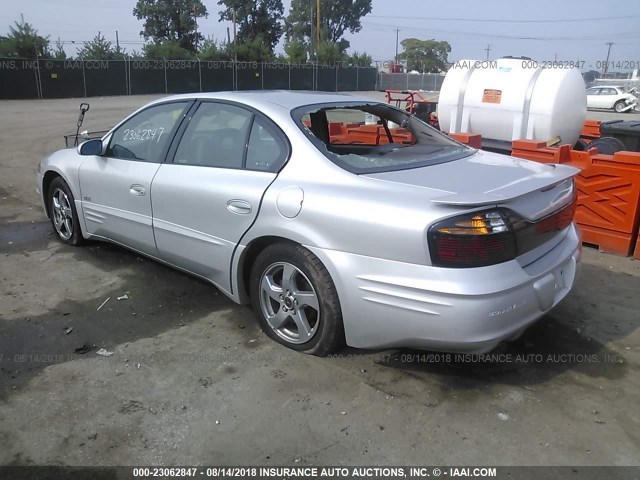 1G2HY54K224151992 - 2002 PONTIAC BONNEVILLE SLE SILVER photo 3