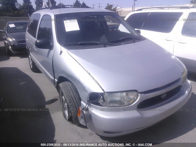 4N2XN11T5YD824527 - 2000 NISSAN QUEST SE/GLE/GXE SILVER photo 1