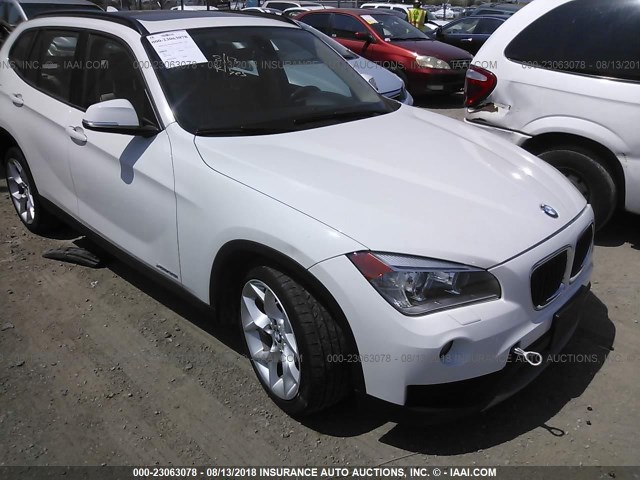 WBAVM5C55DVV89289 - 2013 BMW X1 XDRIVE35I WHITE photo 1