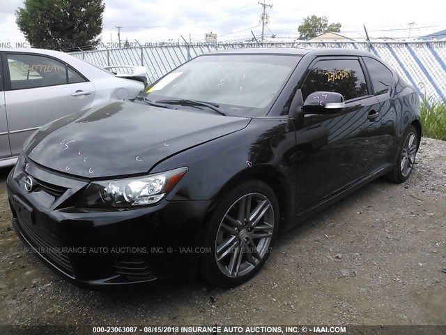 JTKJF5C7XD3063533 - 2013 TOYOTA SCION TC შავი ფოტო 2