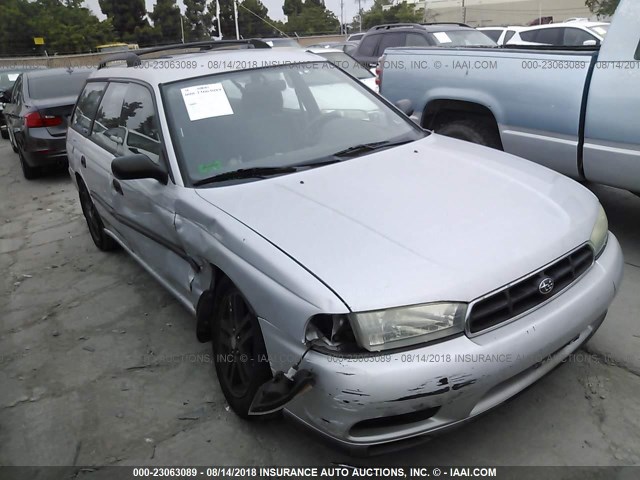 4S3BK4353W7314422 - 1998 SUBARU LEGACY L SILVER photo 1