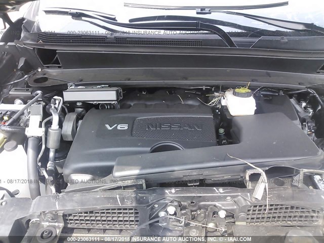 5N1DR2MM7JC670740 - 2018 NISSAN PATHFINDER S/SV/SL/PLATINUM BLACK photo 10