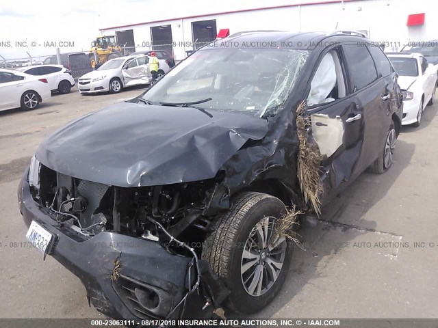5N1DR2MM7JC670740 - 2018 NISSAN PATHFINDER S/SV/SL/PLATINUM BLACK photo 6