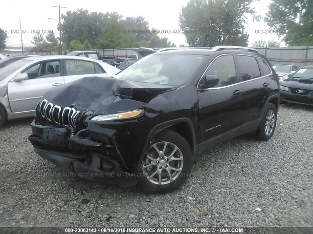 1C4PJMLBXJD614130 - 2018 JEEP CHEROKEE LATITUDE PLUS BLACK photo 2