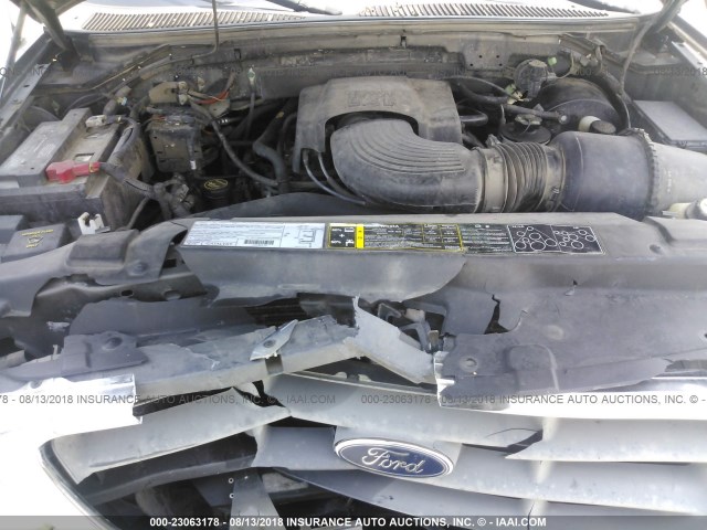 1FTRX17L23NB29213 - 2003 FORD F150 GRAY photo 10