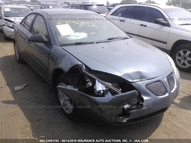 1G2ZG528654161895 - 2005 PONTIAC G6 BLUE photo 6