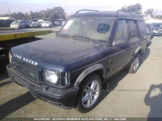 SALTY15412A767014 - 2002 LAND ROVER DISCOVERY II SE BLUE photo 2