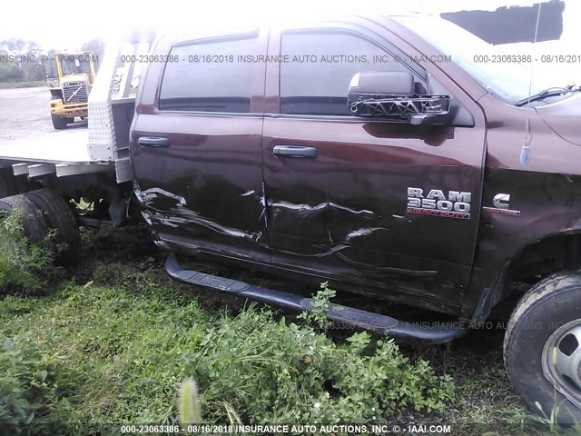 3C63RRGL0DG544143 - 2013 RAM 3500 4X4 CREWCAB ST BURGUNDY photo 6