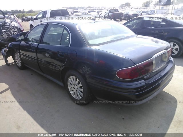 1G4HR54K65U113660 - 2005 BUICK LESABRE LIMITED BLUE photo 3