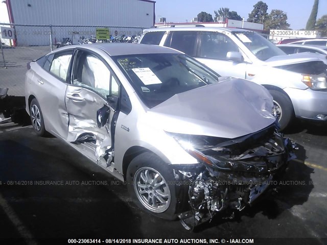 JTDKARFP6H3039989 - 2017 TOYOTA PRIUS PRIME  银色 照片 1
