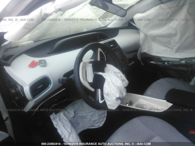 JTDKARFP6H3039989 - 2017 TOYOTA PRIUS PRIME  银色 照片 5