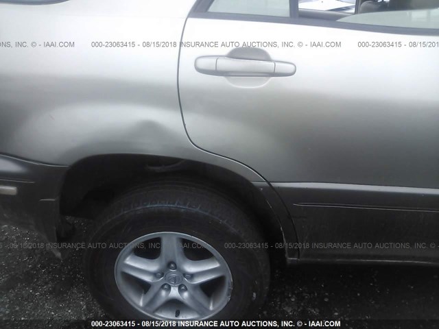 JT6HF10U9Y0117413 - 2000 LEXUS RX 300 TAN photo 6