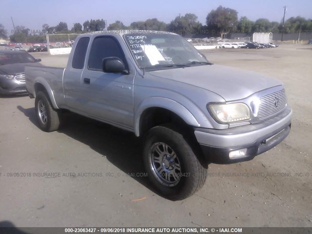 5TESN92N14Z362089 - 2004 TOYOTA TACOMA XTRACAB PRERUNNER SILVER photo 1