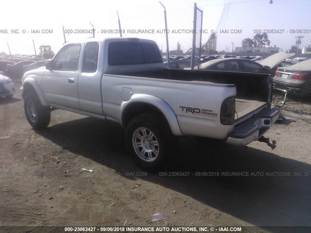 5TESN92N14Z362089 - 2004 TOYOTA TACOMA XTRACAB PRERUNNER 银色 照片 3
