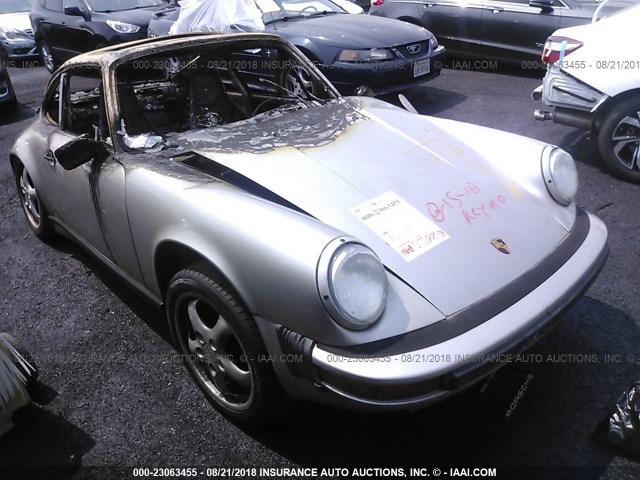 WP0AB0911KS120729 - 1989 PORSCHE 911 CARRERA GRAY photo 1