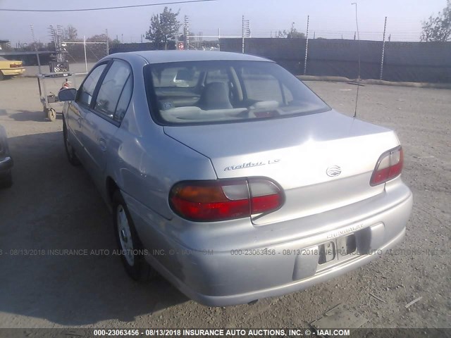 1G1NE52M6W6214929 - 1998 CHEVROLET MALIBU LS SILVER photo 3