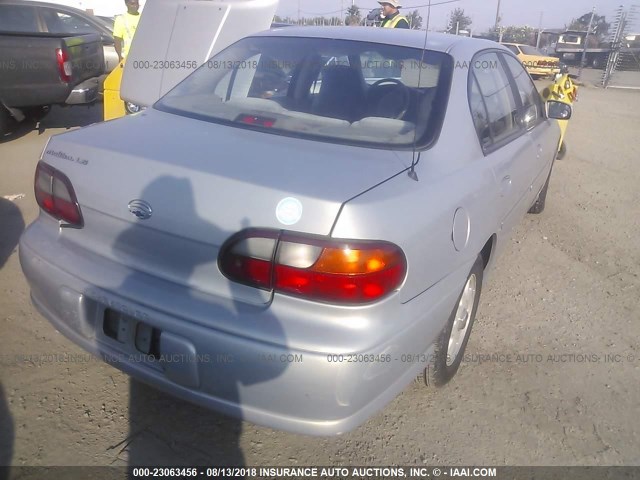 1G1NE52M6W6214929 - 1998 CHEVROLET MALIBU LS SILVER photo 4