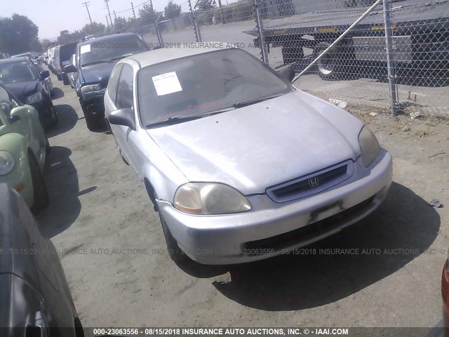 2HGEJ6344TH109955 - 1996 HONDA CIVIC DX SILVER photo 1