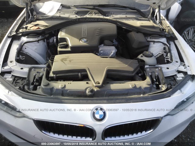 WBA4A5C58FD410806 - 2015 BMW 428 I/GRAN COUPE WHITE photo 10