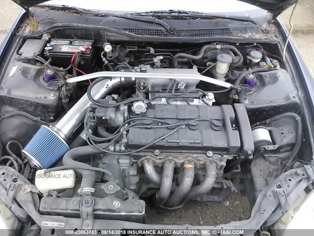 JHMEG1148SS003503 - 1995 HONDA CIVIC DEL SOL S Dark Blue photo 10