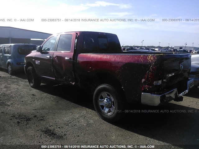 3C6TR5DT8EG195067 - 2014 RAM 2500 SLT RED photo 3