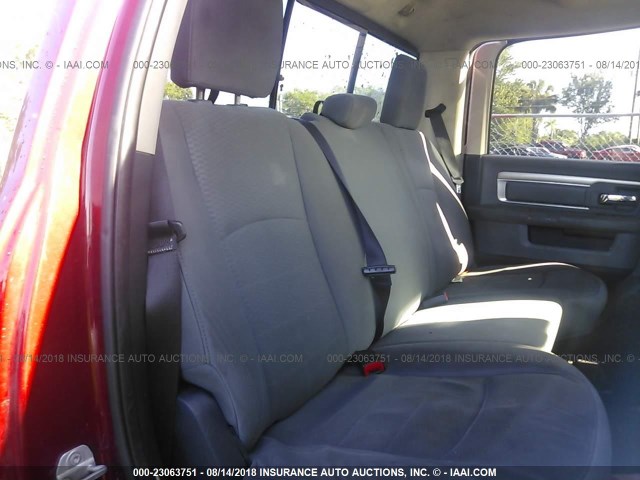 3C6TR5DT8EG195067 - 2014 RAM 2500 SLT RED photo 8