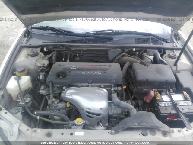4T1BE30K84U857089 - 2004 TOYOTA CAMRY LE/XLE/SE Қоңыр фото 10