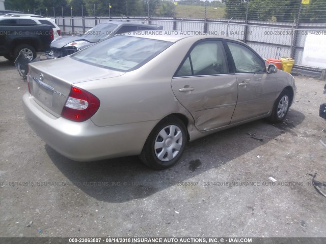 4T1BE30K84U857089 - 2004 TOYOTA CAMRY LE/XLE/SE Қоңыр фото 4
