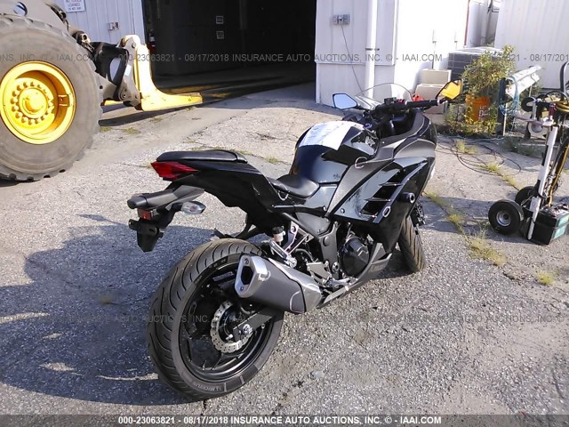 JKAEX8B10EA004308 - 2014 KAWASAKI EX300 B BLACK photo 4