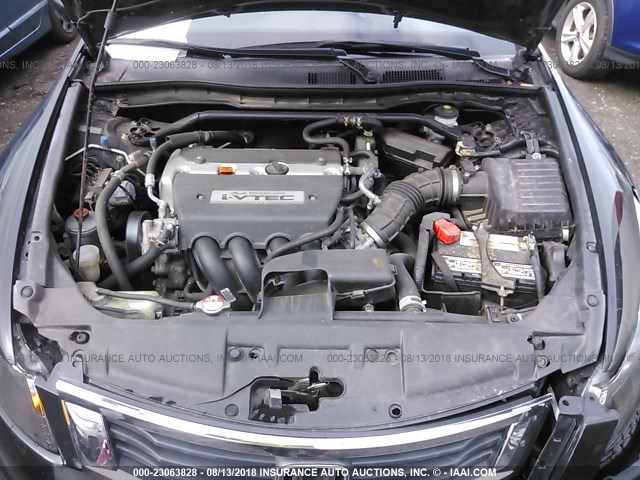 1HGCP26729A163508 - 2009 HONDA ACCORD EX 黑色 照片 10