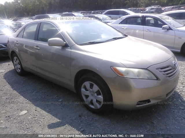 4T1BE46K19U818090 - 2009 TOYOTA CAMRY SE/LE/XLE TAN photo 1