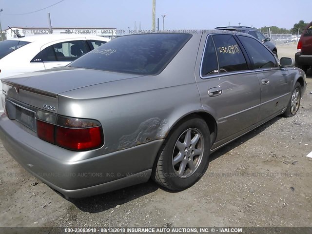 1G6KY5490YU329537 - 2000 CADILLAC SEVILLE STS GOLD photo 4