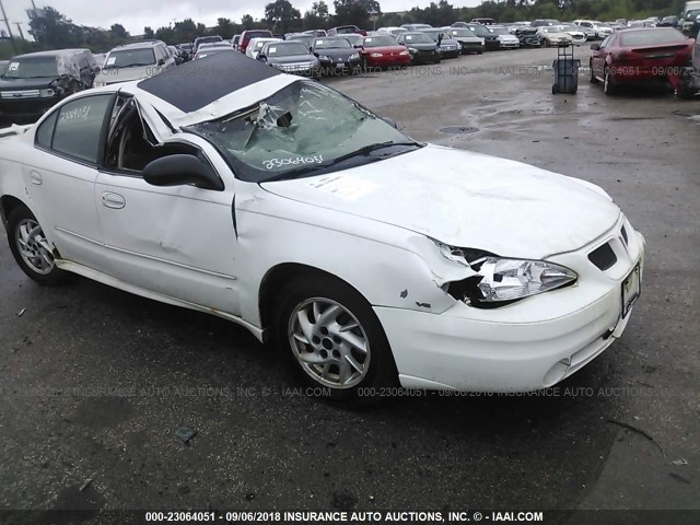 1G2NF52EX4M701786 - 2004 PONTIAC GRAND AM SE1 WHITE photo 1