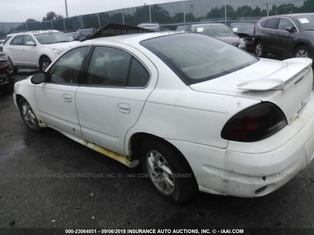 1G2NF52EX4M701786 - 2004 PONTIAC GRAND AM SE1 WHITE photo 3