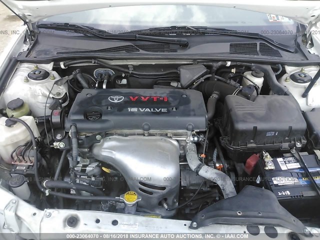 4T1BE30K96U697999 - 2006 TOYOTA CAMRY LE/XLE/SE 白色 照片 10