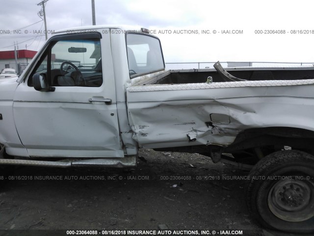 1FTHF26H0TEA85701 - 1996 FORD F250 WHITE photo 6