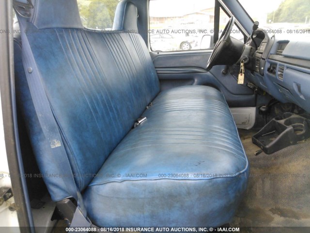 1FTHF26H0TEA85701 - 1996 FORD F250 WHITE photo 8