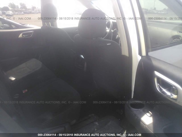 5N1AR2MM4GC630689 - 2016 NISSAN PATHFINDER S/SV/SL/PLATINUM WHITE photo 8