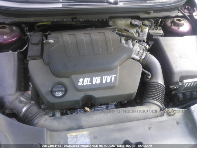 1G1ZK57729F197824 - 2009 CHEVROLET MALIBU LTZ 红色 照片 10