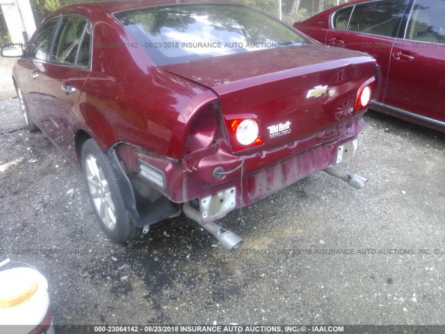 1G1ZK57729F197824 - 2009 CHEVROLET MALIBU LTZ 红色 照片 6