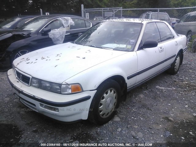 JH4CC2640PC010013 - 1993 ACURA VIGOR LS WHITE photo 2