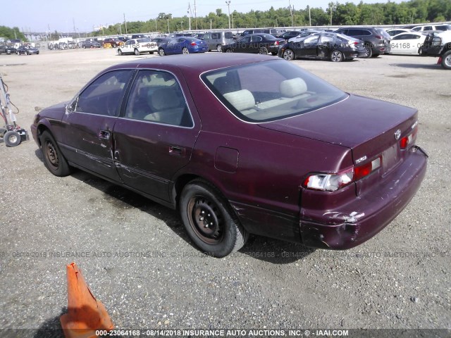 4T1BG22K8VU047836 - 1997 TOYOTA CAMRY CE/LE/XLE 栗色 照片 3