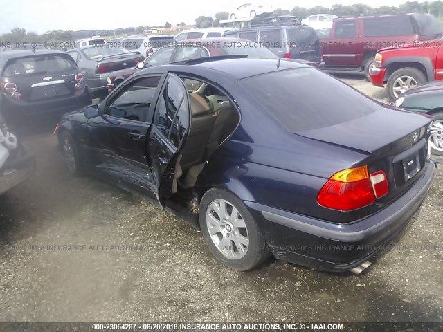 WBAAN3347YNC91794 - 2000 BMW 323 I BLUE photo 3