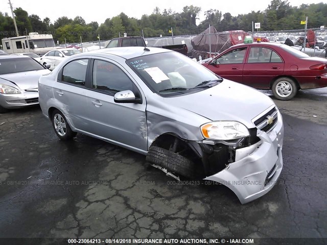 KL1TD5DE8AB088362 - 2010 CHEVROLET AVEO LS/LT 银色 照片 1